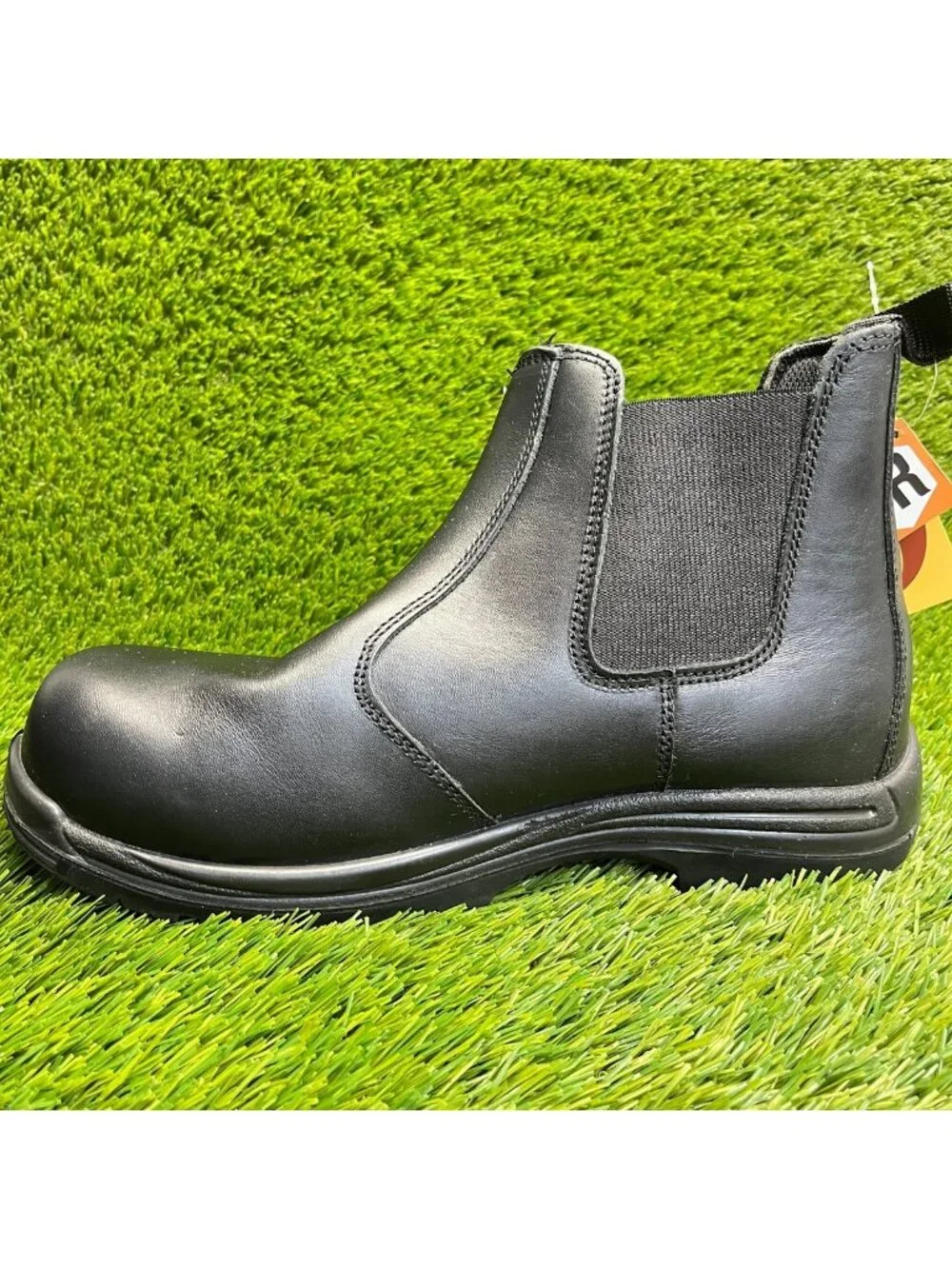 Avenger Foreman Mens Size 10.5E Black Composite Safety Toe Chelsea Work Boots
